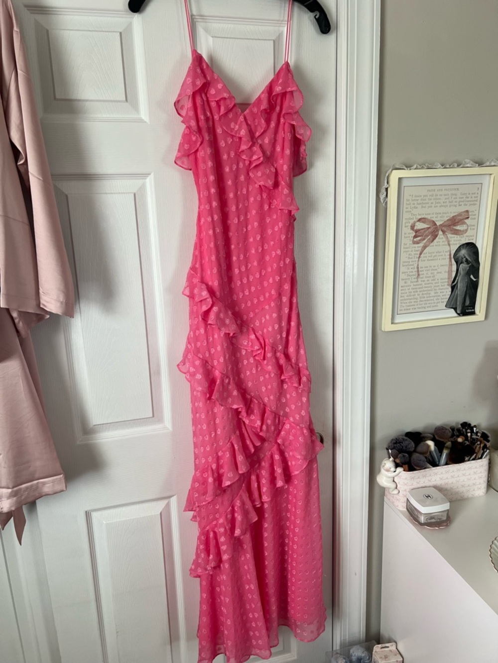 LoveShackFancy Rialto Ruffled Maxi Slipdress - Picture 4 of 9